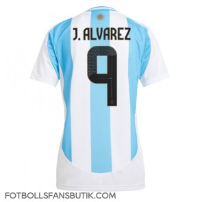 Argentina Julian Alvarez #9 Replika Hemmatröja Damer Copa America 2024 Kortärmad